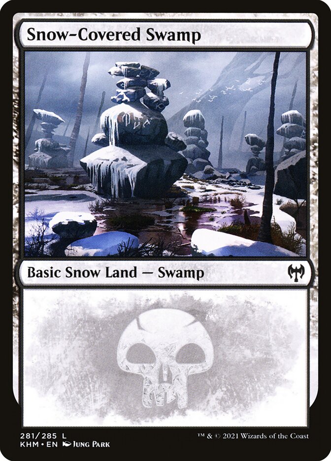 Snow-Covered Swamp khm 281