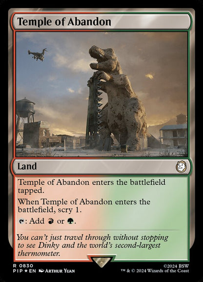 Temple of Abandon pip 830