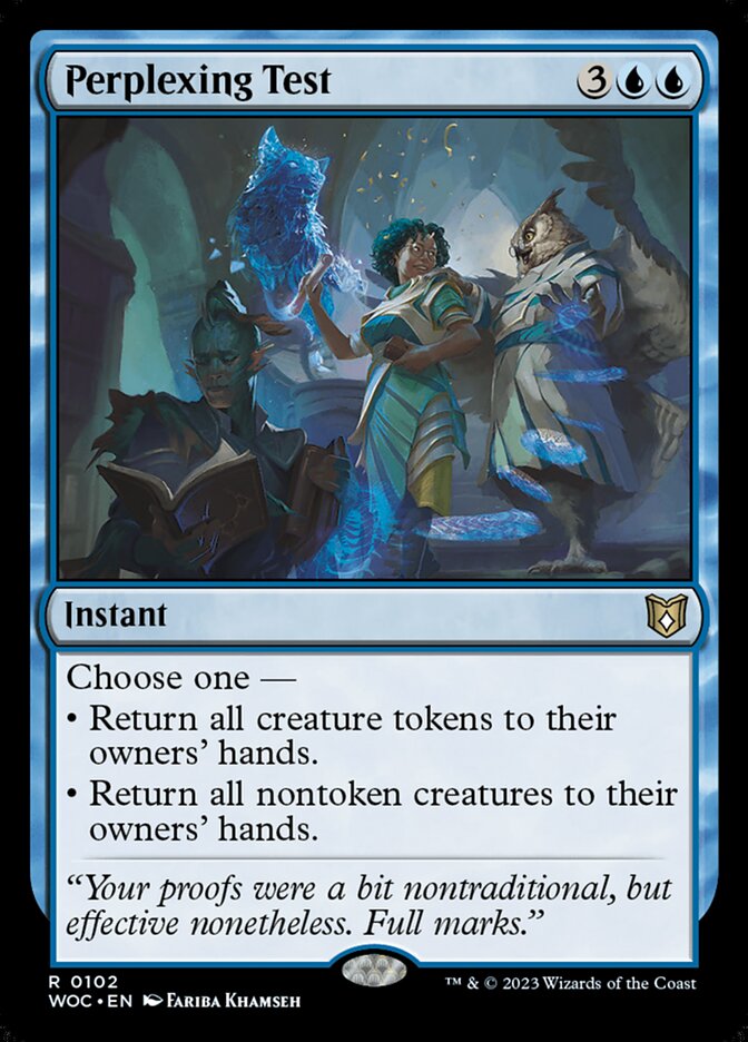 Perplexing Test woc 102