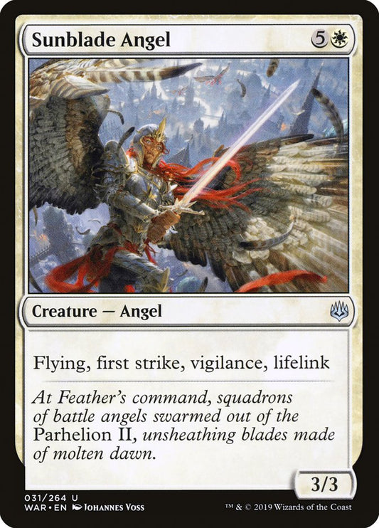Sunblade Angel war 31