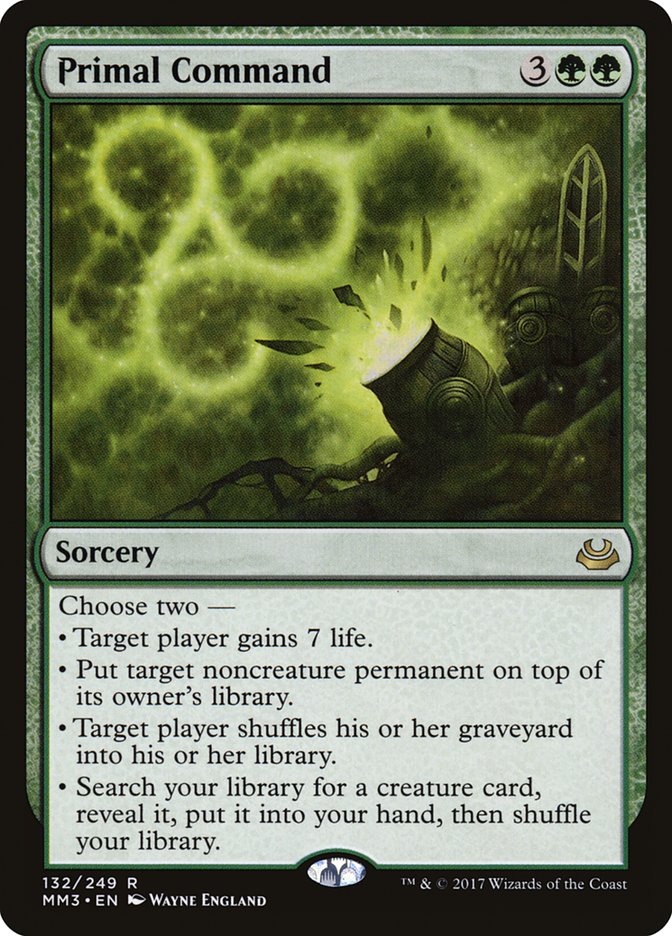 Primal Command mm3 132