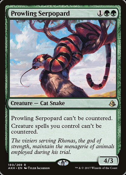 Prowling Serpopard akh 180