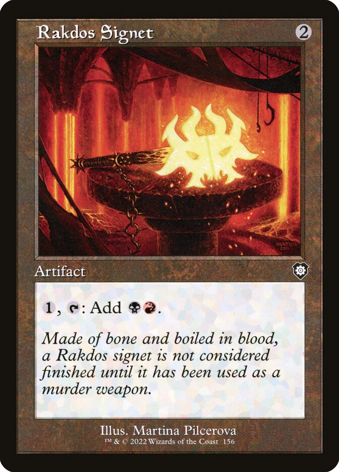 Rakdos Signet brc 156