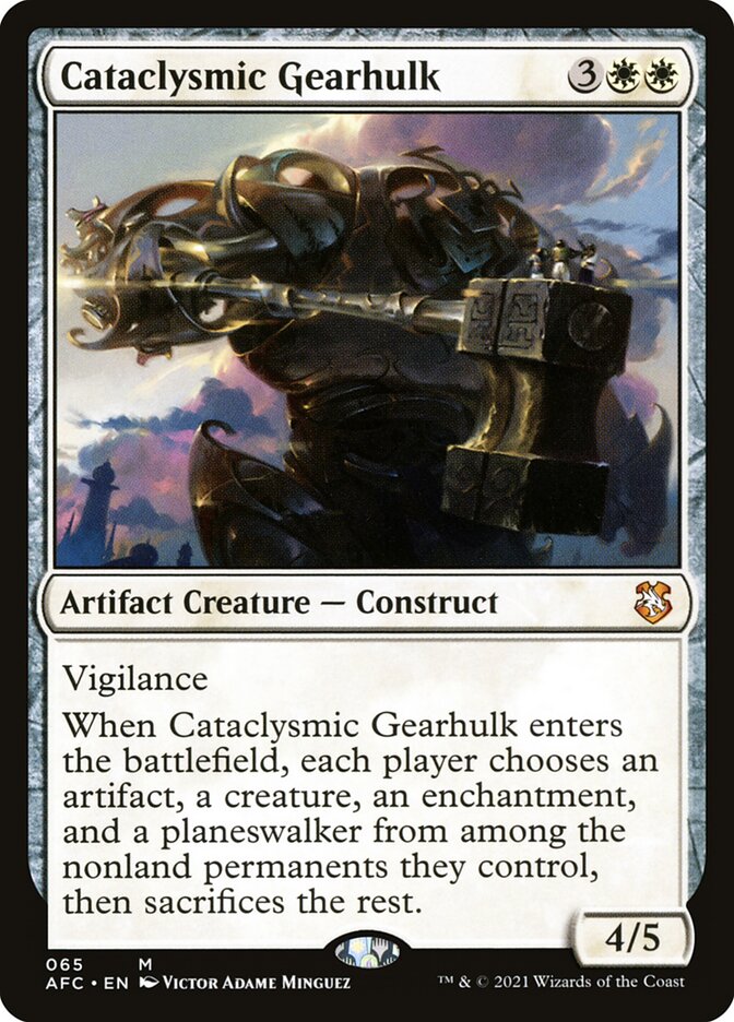 Cataclysmic Gearhulk afc 65