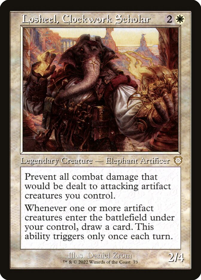 Losheel, Clockwork Scholar brc 73