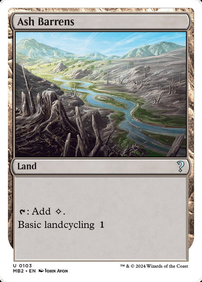 Ash Barrens mb2 103