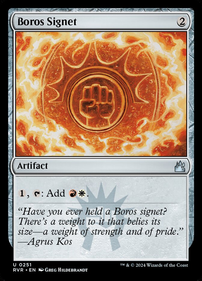 Boros Signet rvr 251