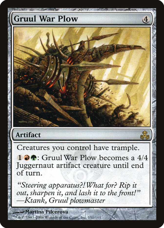 Gruul War Plow gpt 151