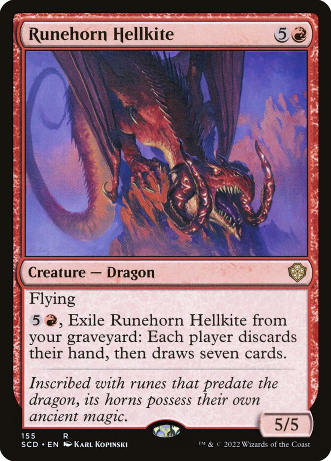 Runehorn Hellkite scd 155