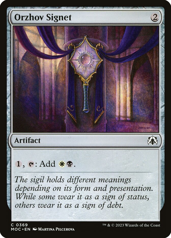 Orzhov Signet moc 369