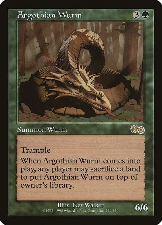 Argothian Wurm usg 236