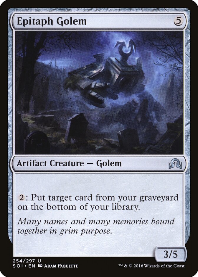 Epitaph Golem soi 254