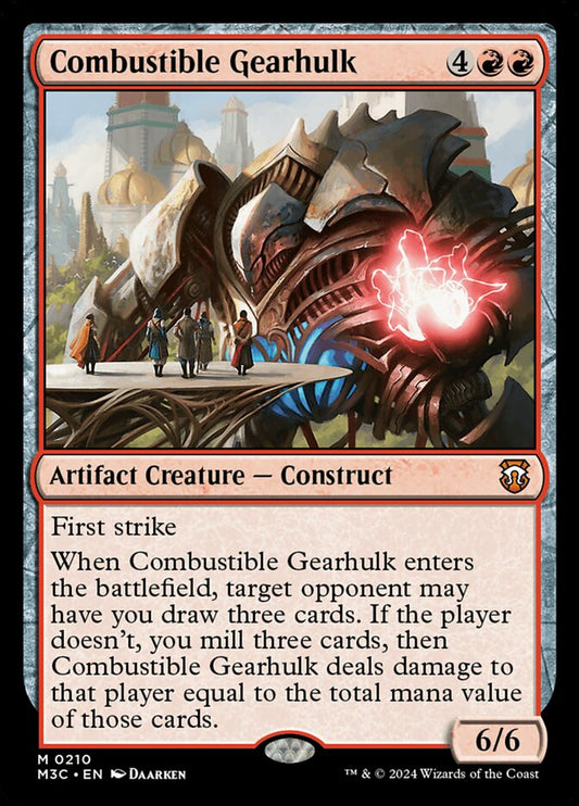 Combustible Gearhulk m3c 210