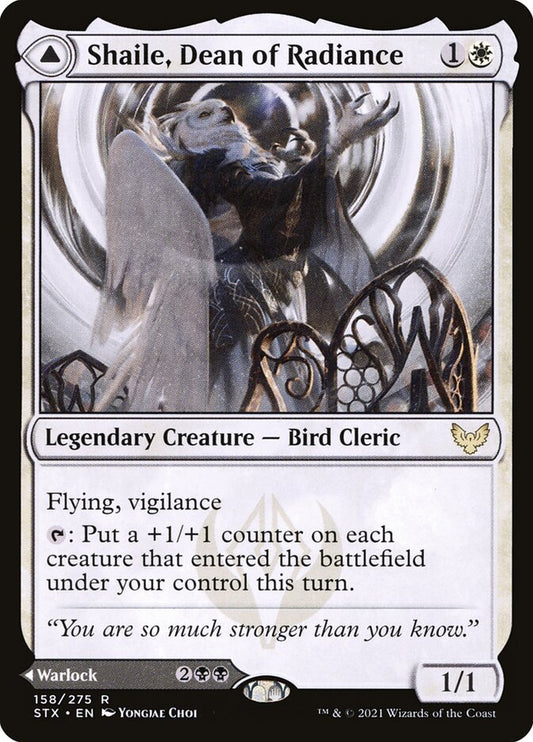 Shaile, Dean of Radiance // Embrose, Dean of Shadow stx 158