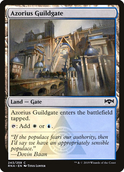 Azorius Guildgate rna 243