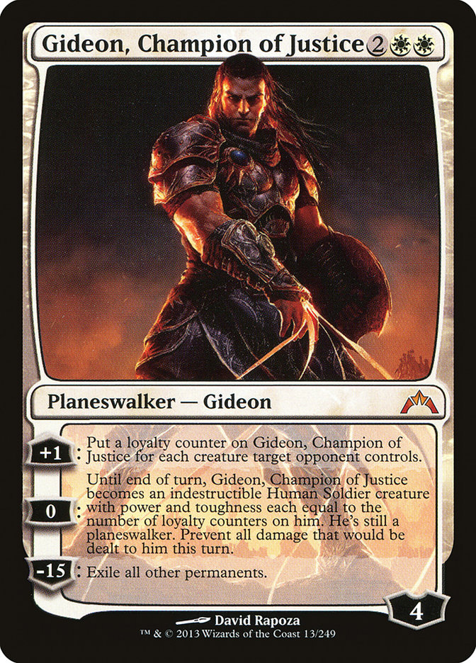 Gideon, Champion of Justice gtc 13