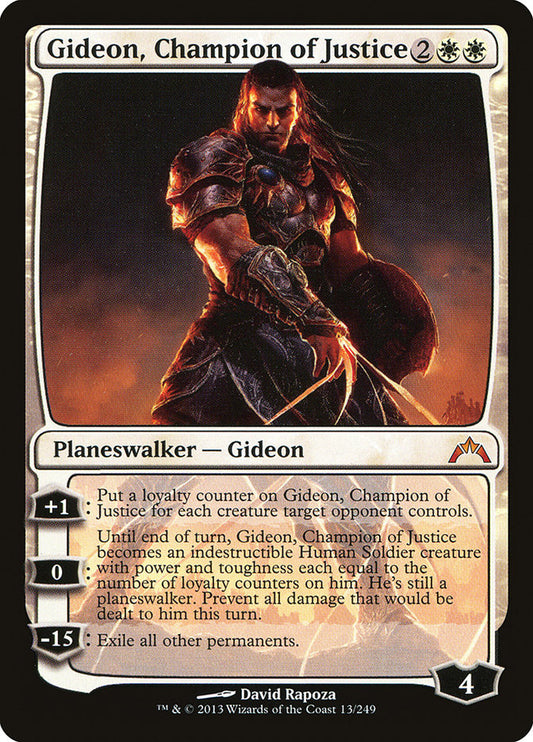 Gideon, Champion of Justice gtc 13
