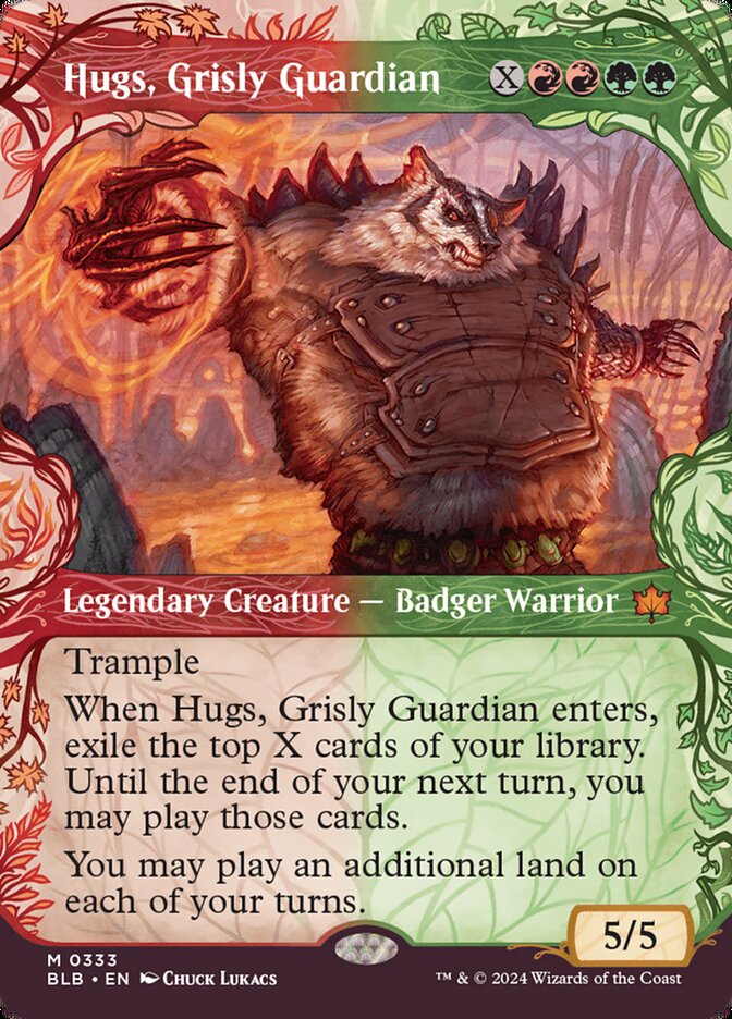Hugs, Grisly Guardian blb 333
