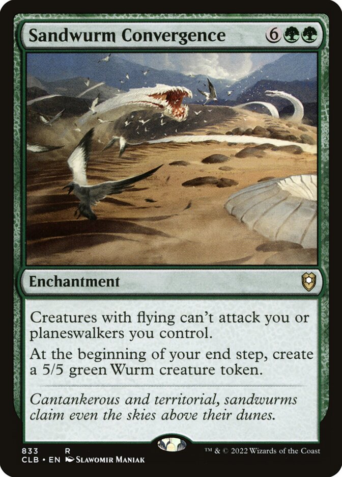 Sandwurm Convergence clb 833