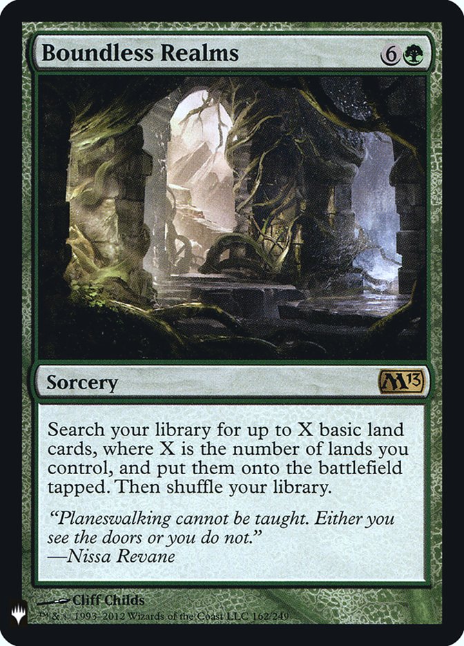 Boundless Realms plst M13-162