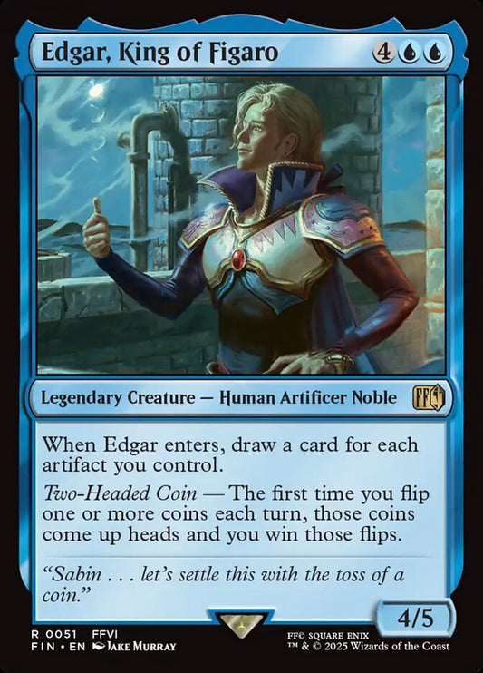 Edgar, King of Figaro fin 51