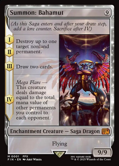 Summon: Bahamut fin 1