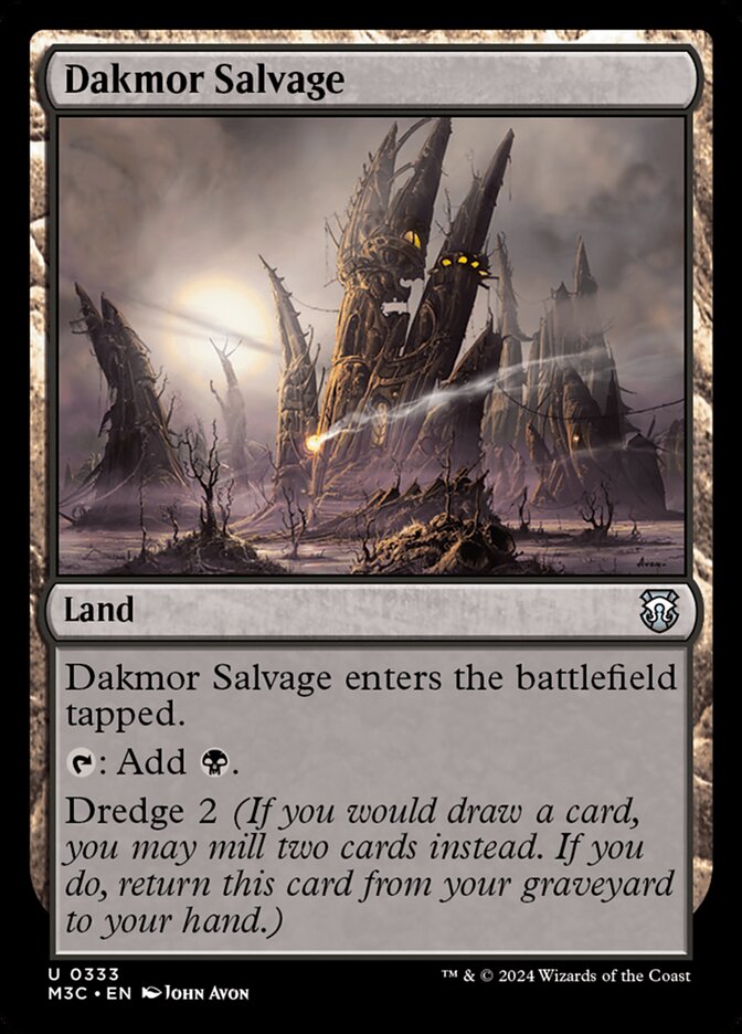 Dakmor Salvage m3c 333