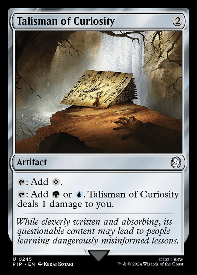 Talisman of Curiosity pip 245