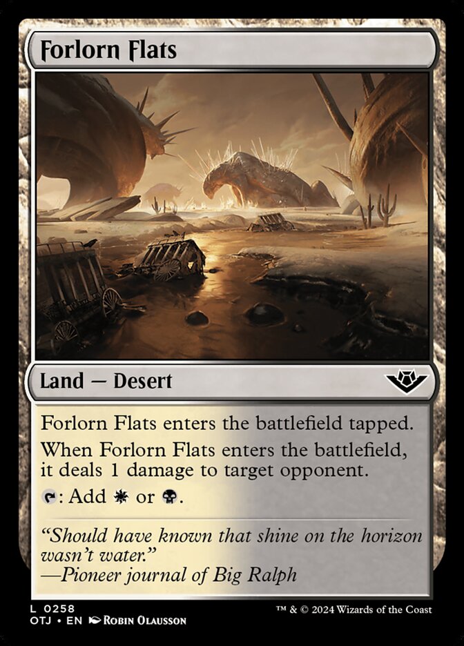 Forlorn Flats otj 258