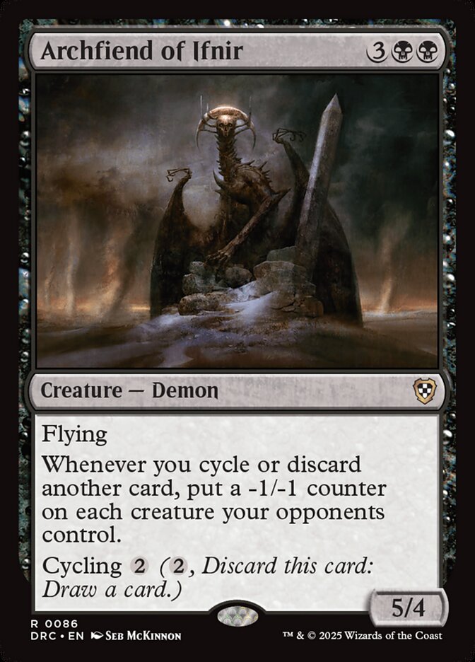 Archfiend of Ifnir drc 86