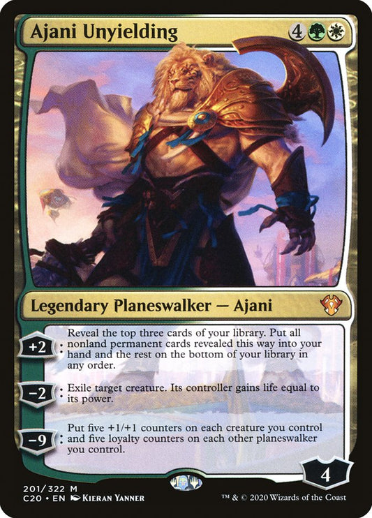 Ajani Unyielding c20 201