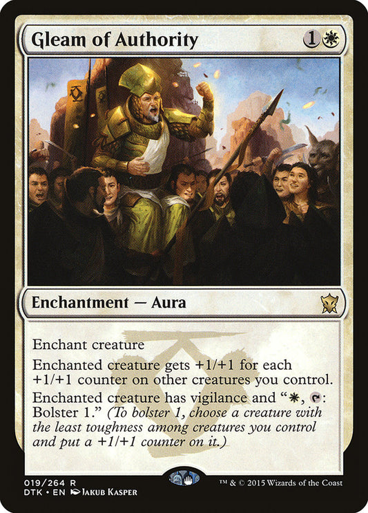 Gleam of Authority dtk 19