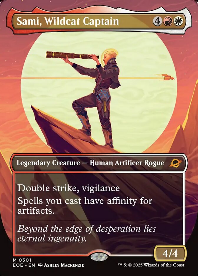 Sami, Wildcat Captain eoe 301