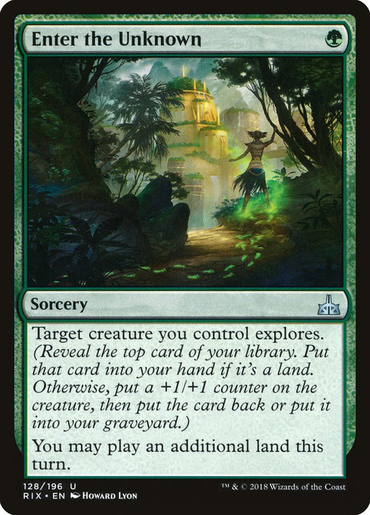 Enter the Unknown rix 128