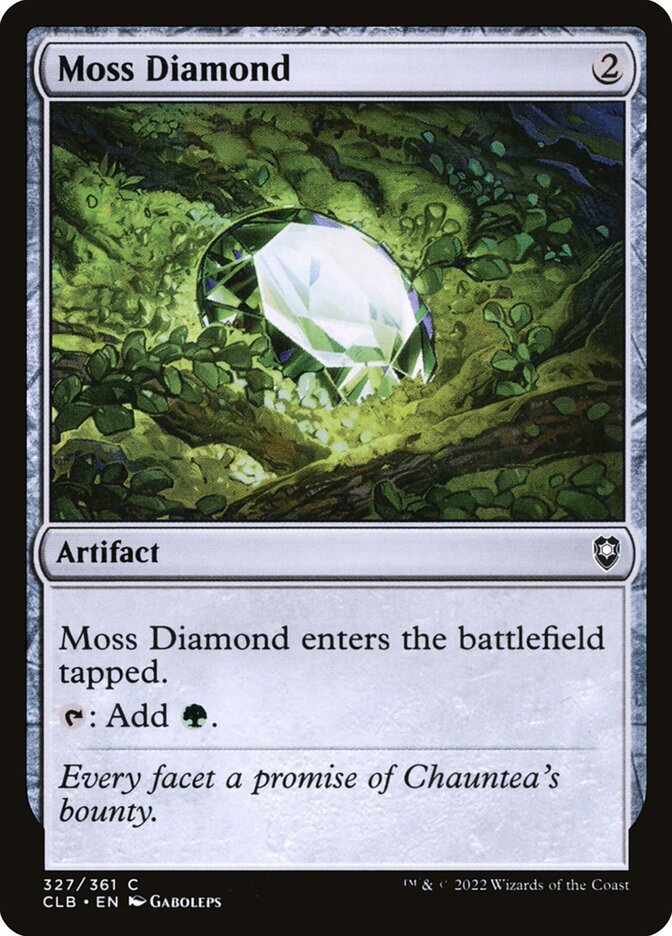 Moss Diamond clb 327