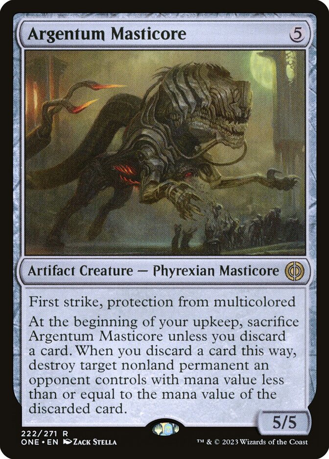 Argentum Masticore one 222