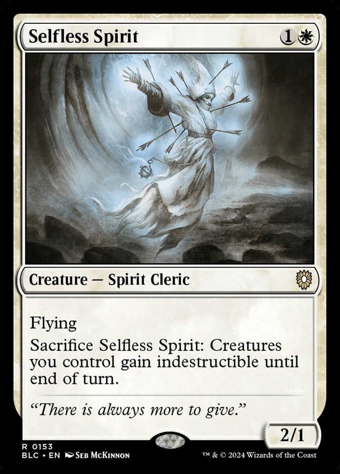 Selfless Spirit blc 153