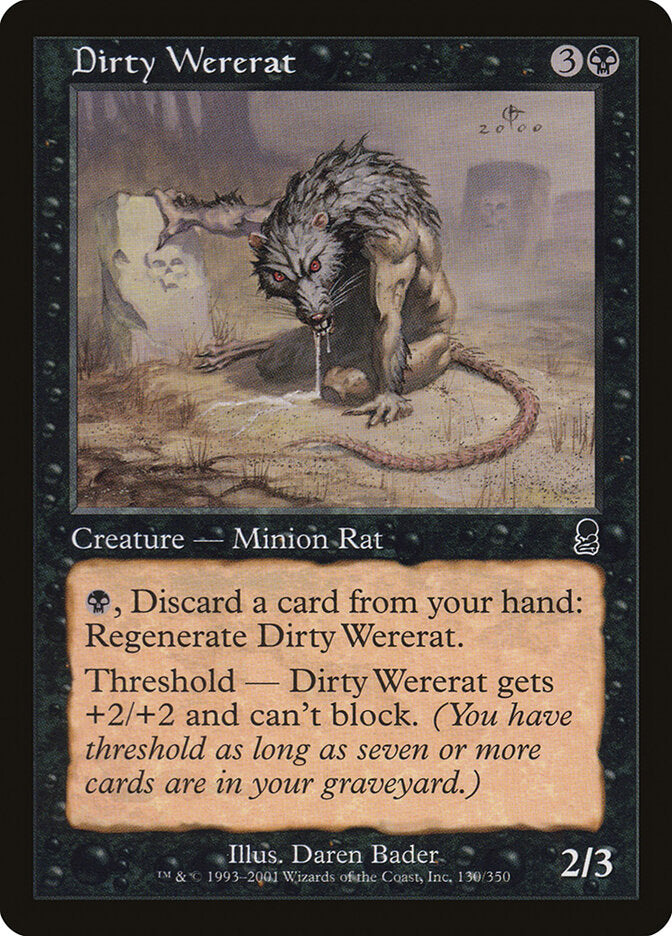 Dirty Wererat ody 130