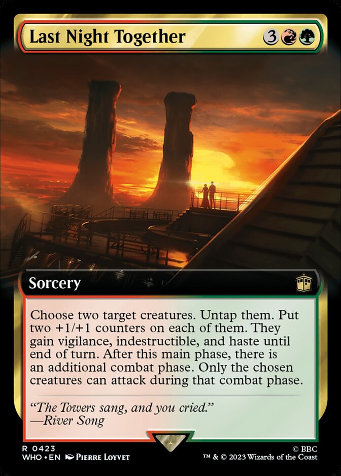 Last Night Together who 423