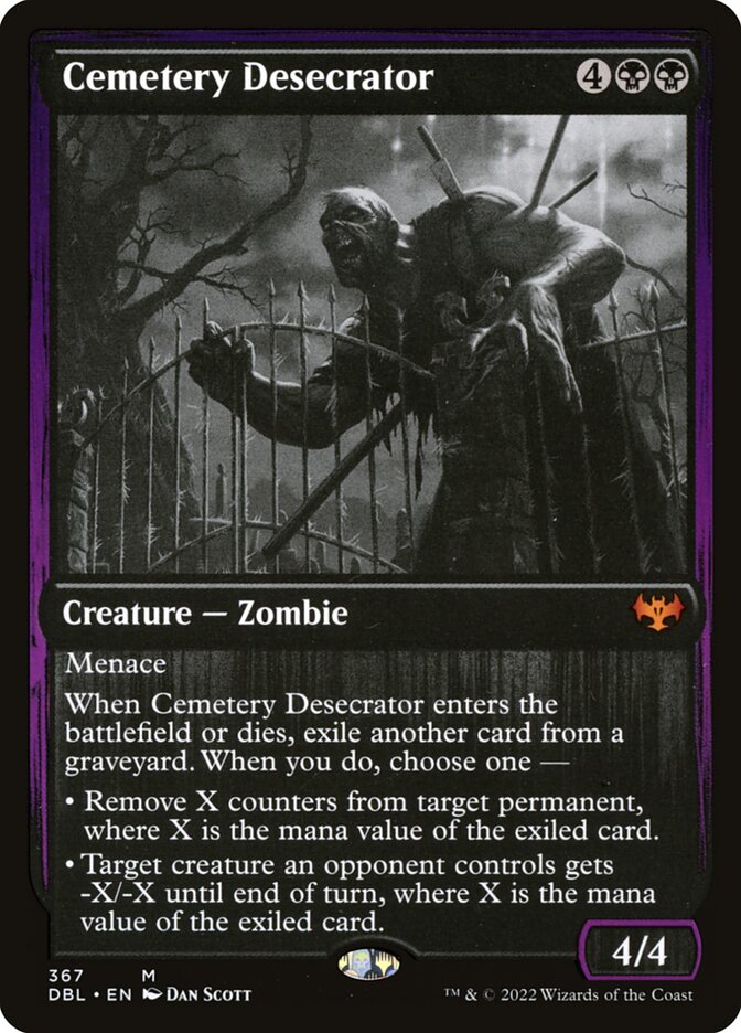Cemetery Desecrator dbl 367