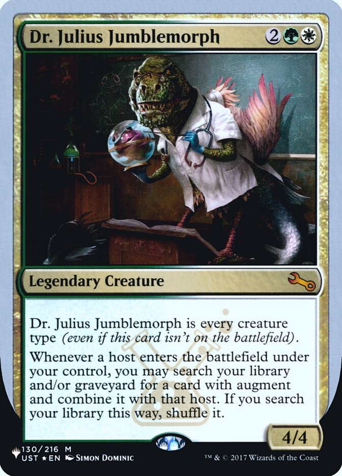Dr. Julius Jumblemorph ulst 46