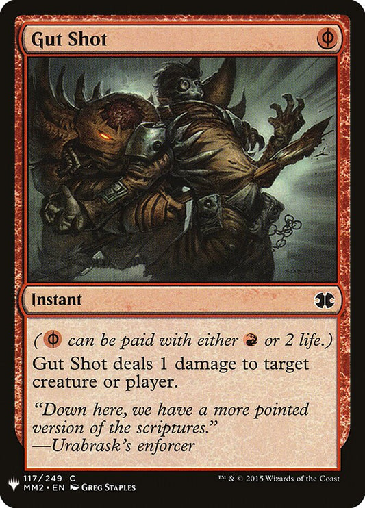 Gut Shot plst MM2-117