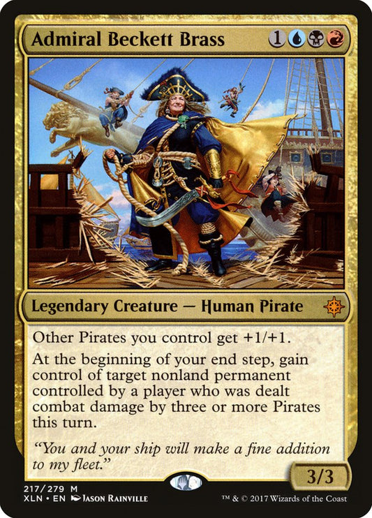 Admiral Beckett Brass xln 217