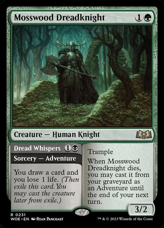 Mosswood Dreadknight // Dread Whispers woe 231