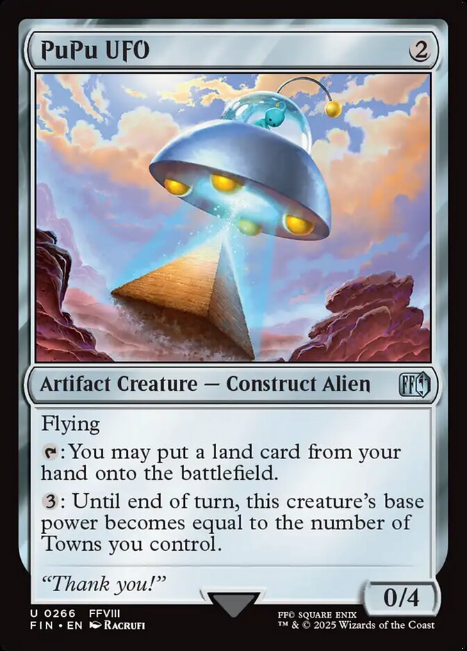 PuPu UFO fin 266