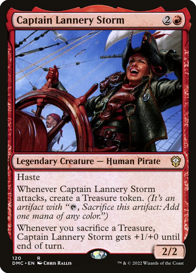 Captain Lannery Storm dmc 120