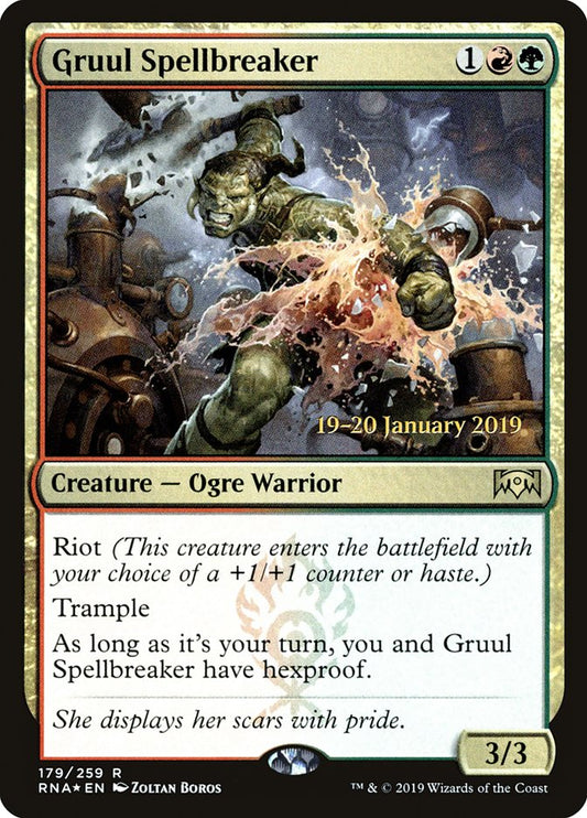 Gruul Spellbreaker prna 179s