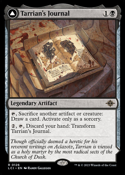 Tarrian's Journal // The Tomb of Aclazotz lci 126