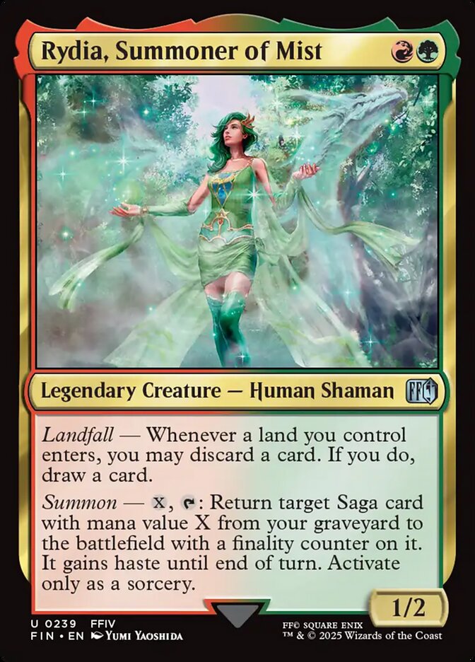 Rydia, Summoner of Mist fin 239