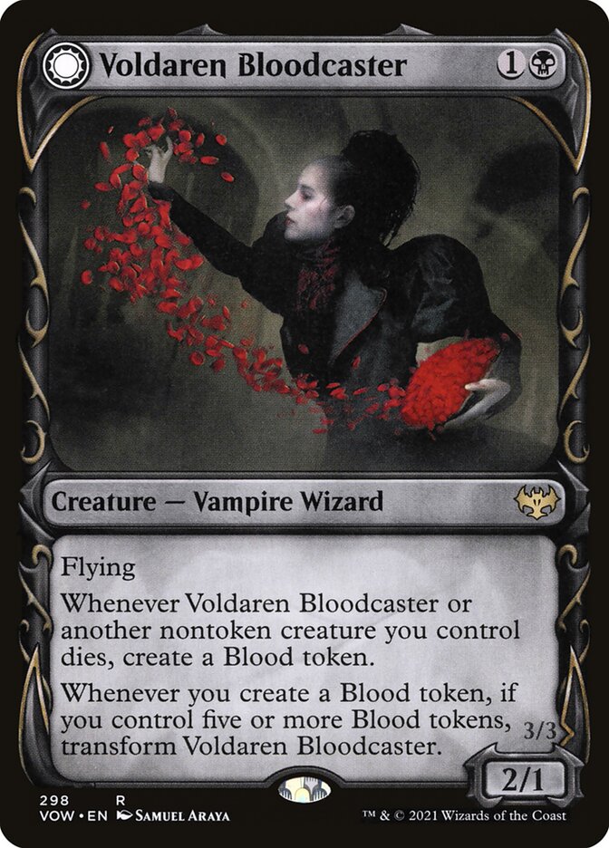 Voldaren Bloodcaster // Bloodbat Summoner vow 298